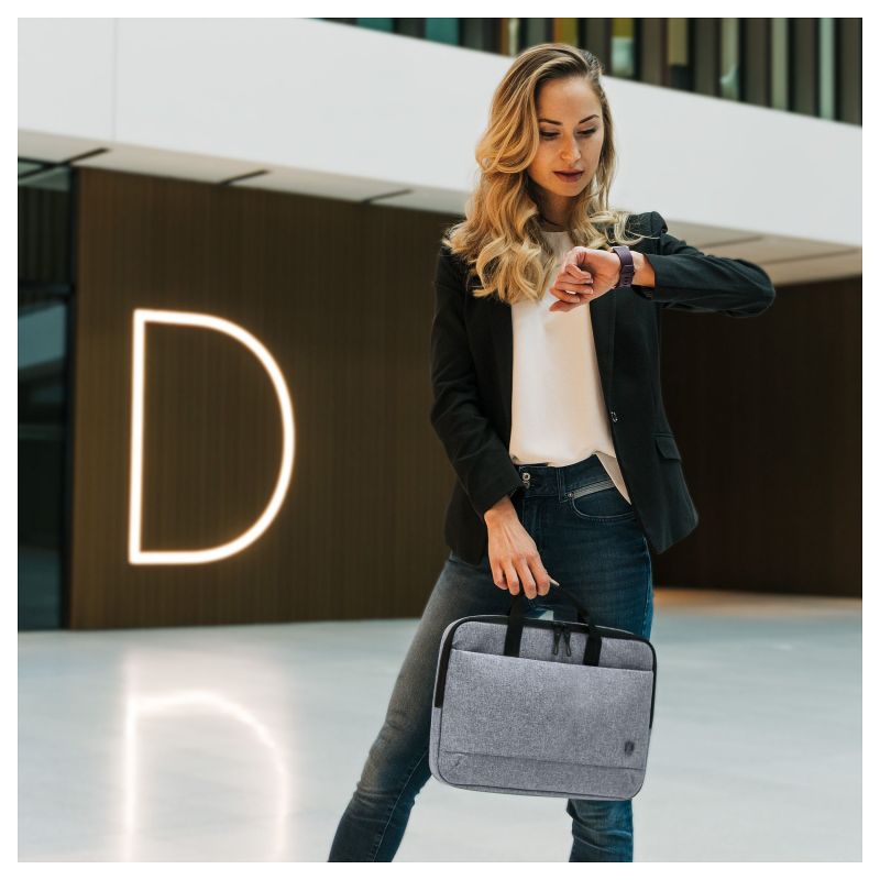 Dicota Laptop Tasche Eco MOTION Slim bis 33,8cm 13.3" Denim Blau