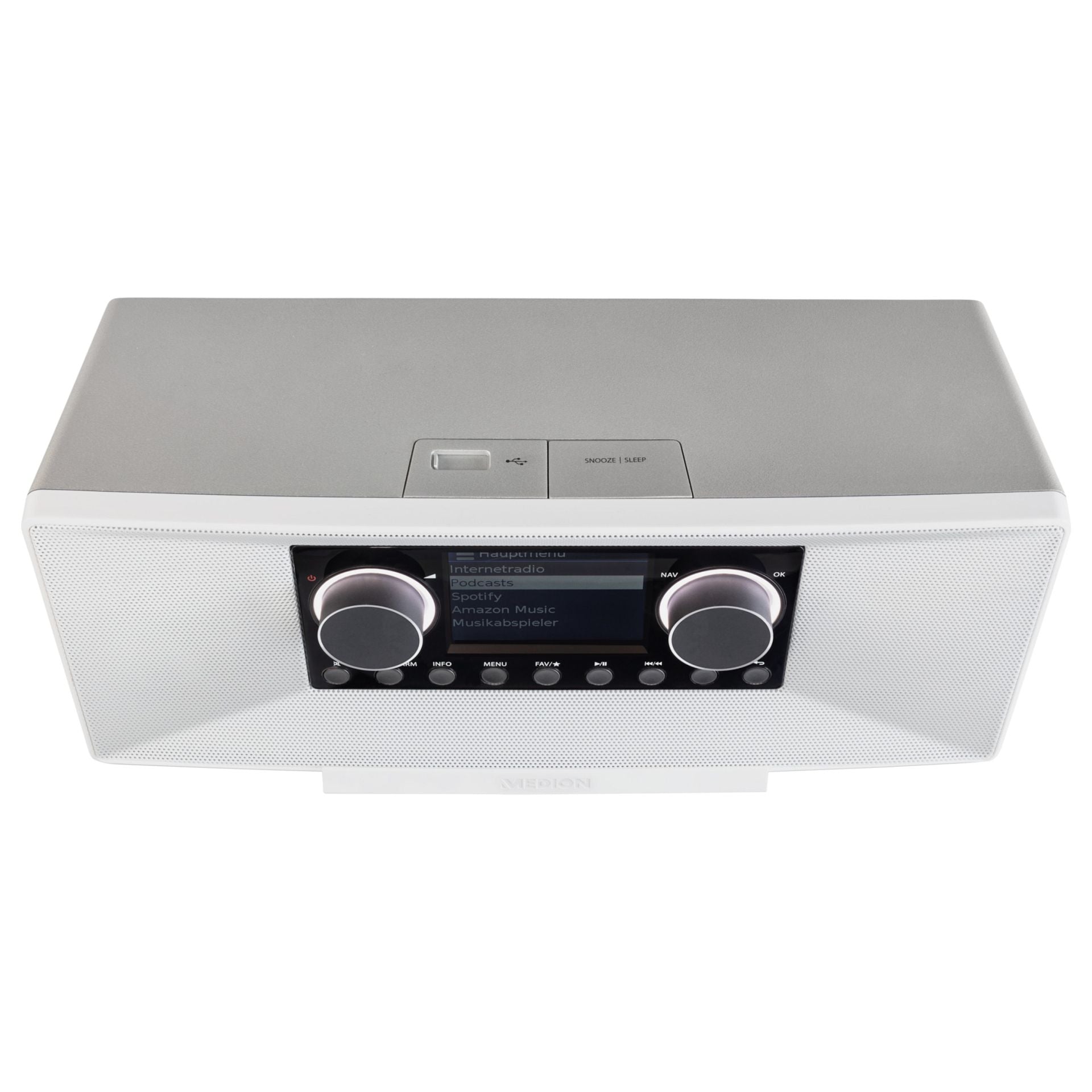 Medion MD 89289 Stereo Internet Radio White or Black