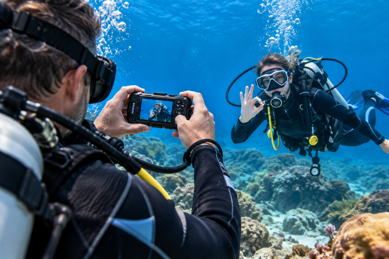 Pentax WG-90 Underwater Camera